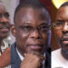 Alban Kingsford Sumana Bagbin, Fifi Fiavi Kwetey and Richard Quashigah