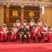 President Nana Addo Dankwa Akufo-Addo (seated 4th from right) with the newly appointed judges