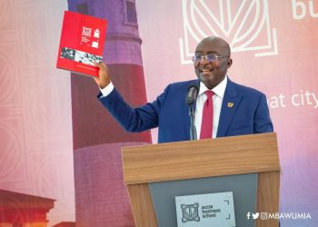 Vice President Bawumia  launching the Accra Business School’s IT Programmes